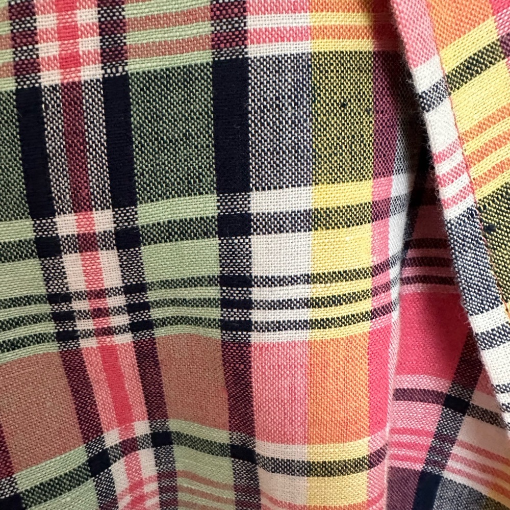 Talbots madras Plaid Jacket - Picture 6 of 6